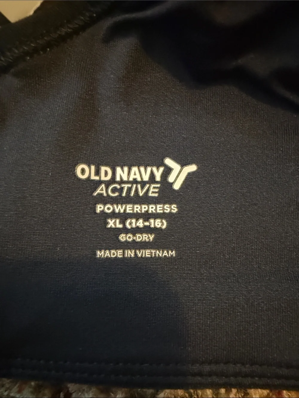 Old Navy Black Racerback Girls Sports Bra Duo